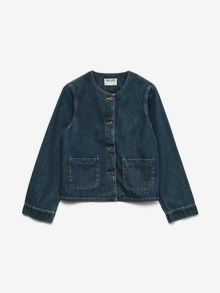 Vero Moda AWMINDY Jeansjacka -Dark Blue Denim - 10333947
