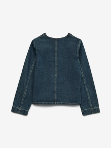 Vero Moda AWMINDY Jeansjacka -Dark Blue Denim - 10333947