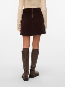 Vero Moda VMKATA High waist Short skirt -Chocolate Torte - 10333957
