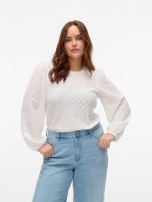 Vero Moda VMCFLOWER Top -Snow White - 10333988