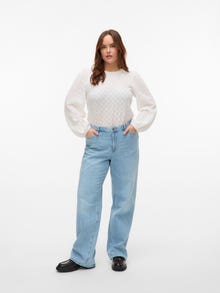 Vero Moda VMCFLOWER Top -Snow White - 10333988