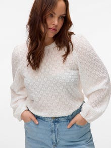 Vero Moda VMCFLOWER Top -Snow White - 10333988