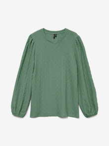 Vero Moda VMCFLOWER Top -Hedge Green - 10333988