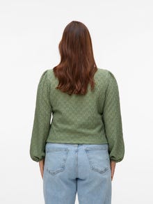 Vero Moda VMCFLOWER Top -Hedge Green - 10333988