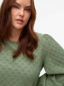 Vero Moda VMCFLOWER Top -Hedge Green - 10333988