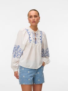 Vero Moda VMLIVA Skjorte -Snow White - 10333992
