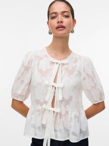Vero Moda VMGABI Top -Bright White - 10334099