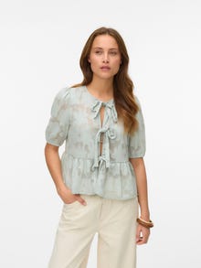 Vero Moda VMGABI Top -Mineral Gray - 10334099