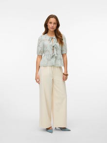 Vero Moda VMGABI Top -Mineral Gray - 10334099