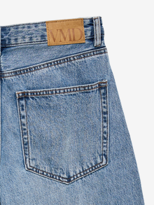Vero Moda VMZELDA High rise Barrel fit Jeans -Medium Blue Denim - 10334101