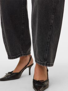 Vero Moda VMZELDA High rise Barrel fit Jeans -Black Denim - 10334101