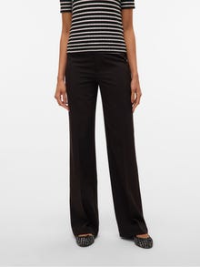 Vero Moda VMTEXAS Cintura media Pantalones -Black - 10334103