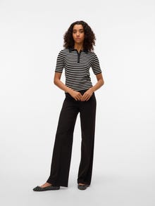 Vero Moda VMTEXAS Cintura media Pantalones -Black - 10334103