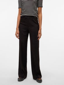 Vero Moda VMTEXAS Cintura media Pantalones -Black - 10334103