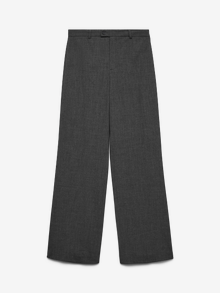Vero Moda VMTEXAS Vita media Pantaloni -Dark Grey Melange - 10334103