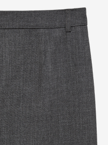 Vero Moda VMTEXAS Taille moyenne Pantalons -Dark Grey Melange - 10334103