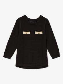 Vero Moda VMHARPER Pullover -Black - 10334117