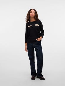 Vero Moda VMHARPER Pullover -Black - 10334117