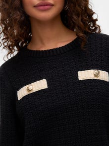 Vero Moda VMHARPER Pullover -Black - 10334117