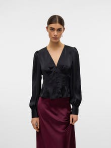 Vero Moda VMRIKKE Topp -Black - 10334122