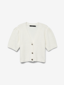 Vero Moda VMKAYSA Strikket cardigan -Snow White - 10334187