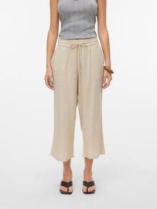 Vero Moda VMTHEA Taille moyenne Pantalons -Moonbeam - 10334231