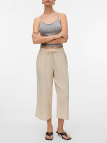 Vero Moda VMTHEA Taille moyenne Pantalons -Moonbeam - 10334231