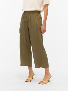 Vero Moda VMTHEA Mittlere Taille Hose -Deep Lichen Green - 10334231