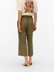 Vero Moda VMTHEA Mittlere Taille Hose -Deep Lichen Green - 10334231