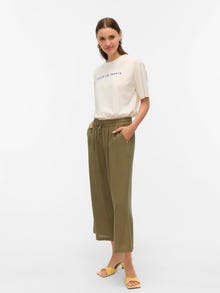 Vero Moda VMTHEA Mittlere Taille Hose -Deep Lichen Green - 10334231