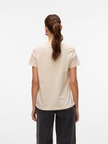 Vero Moda VMVANESSA T-shirts -Birch - 10334232