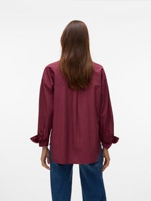 Vero Moda VMMIA Skjorte -Burgundy - 10334252