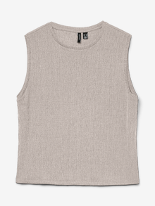 Vero Moda VMLUNA Top -Pumice Stone - 10334256