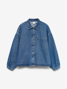 Vero Moda VMELORA Džínsová košeľa -Medium Blue Denim - 10334270