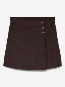 Vero Moda VMELLY Kratka suknja -Chocolate Torte - 10334286