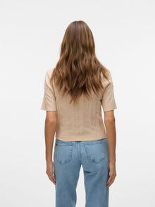 Vero Moda VMANNIKA Knit top -Natural Melange - 10334340
