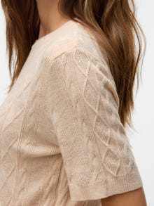 Vero Moda VMANNIKA Knit top -Natural Melange - 10334340