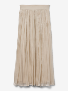 Vero Moda VMCVIPS Średnia talia Długa spódnica -Pumice Stone - 10334370