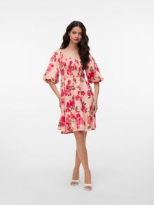 Vero Moda VMNOMIA Robe courte -Chintz Rose - 10334409