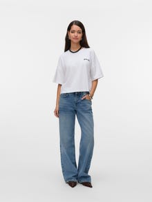Vero Moda SNDINA T-shirt -Bright White - 10334426