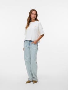 Vero Moda SNDINA T-Shirt -Snow White - 10334426