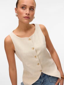 Vero Moda VMFLORENCE Tailored vest -Birch - 10334442