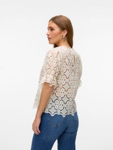 Vero Moda VMDINNA Tops -Antique White - 10334465