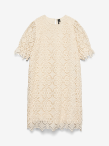 Vero Moda VMDINNA Lyhyt mekko -Antique White - 10334468