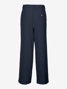 Vero Moda VMCASSIDY Średnia talia Spodnie -Navy Blazer - 10334507