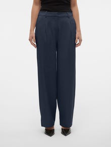 Vero Moda VMCASSIDY Normaali vyötärö Housut -Navy Blazer - 10334507