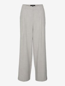 Vero Moda VMCASSIDY Mid waist Trousers -Vapor Blue - 10334507