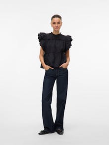Vero Moda VMISOLDE Tops -Black - 10334513