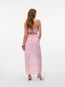 Vero Moda VMAMINA Long dress -Pink Marshmallow - 10334542