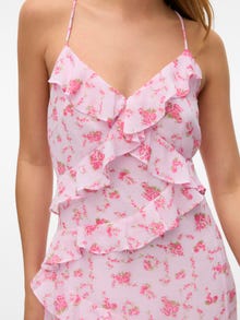 Vero Moda VMAMINA Long dress -Pink Marshmallow - 10334542